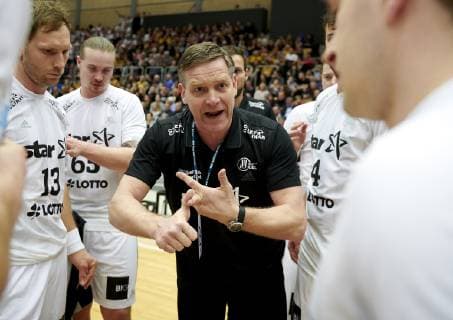 Odense EHF Cup mens handball GOG THW Kiel Arena Funen in Odense March 3, 2019 fight ends 22 26 Kiel trainer Alfred Gislason Photo Robert Wengler Odense Denmark,  Copyright: ©RobertxWengler RobertxWenglerx COP107 spdk20190303-173004-L