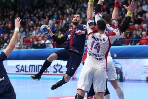Nikola Karabatic (PAris) HANDBALL : VELUX EHF Champions League - 14eme journee - Paris Saint-Germain HB vs HC Motor Zaporozhye - 03 03 2019 KevinDomas Panoramic 