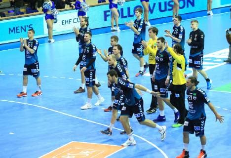 GER European Cup FUECHSE BERLIN VS BM Logrono La Rioja 03 03 2019 Max Schmeling Halle Berlin GER European Cup FUECHSE BERLIN VS BM Logrono La Rioja DHB regulations prohibit any use of photographs as image sequences and or quasi video in picture fox player nordphotox xEngler nph00076