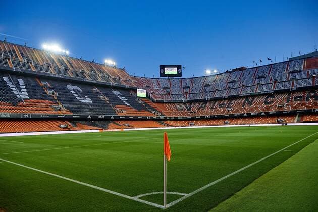 FuÃŸball, Stadiongeschichte FC Valencia VALENCIA, SPAIN - MARCH 03: General view inside the stadium prior to the La Liga match between Valencia CF and Athletic Club at Estadio Mestalla on March 3, 2019 in Valencia, Spain. (Photo by David Aliaga) SPO, SOC, FOC  Copyright: xDavidxAliaga