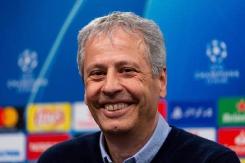Dortmund Germany 04 03 2019 UEFA Champions League 2018 19 Season Round of 16 Borussia Dortmund Tottenham Hotspur Training and press conference Borussia Dortmund coach Lucien Favre BVB at the press conference DeFodi053
