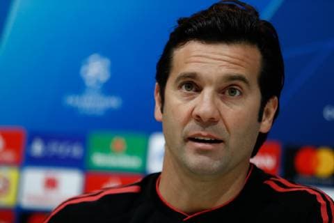 March 4, 2019 - Valdevebas, MADRID, SPAIN - Santiago Solari, coach of Real Madrid, during the Real Madrid s press conference PK Pressekonferenz one day before of UEFA Champions League football match between Real Madrid and Ajax, at Ciudad Deportiva Valdebebas, Madrid, Spain. March 4, 2019. Soccer: Champions League - Real Madrid press conference - ZUMAa181 20190304_zaa_a181_057 Copyright: xAFP7x