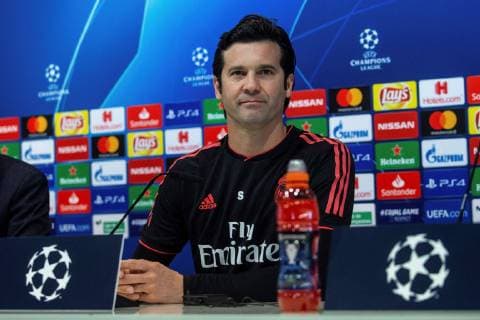 Real Madrid s head coach, Santiago Solari, addresses a press conference PK Pressekonferenz after the team s training session at Valdebebas sports city in Madrid, Spain, 04 March 2019. Real Madrid will face Ajax in a Champions League match at Bernabeu stadium, 05 March 2019. Real Madrid training session !ACHTUNG: NUR REDAKTIONELLE NUTZUNG!  Copyright: xRodrigoxJimenezx GRAF8128 20190304-636873059530072519