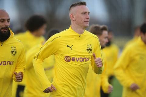 Soccer 1 Bundesliga Season 2018 2019 04 03 2019 Final training Borussia Dortmund Marius Wolf Borussia Dortmund Copyright: xKirchnerx