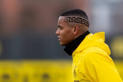 Dortmund Germany 04 03 2019 UEFA Champions League 2018 19 Season Round of the Sixteen Borussia Dortmund Tottenham Hotspur Training Borussia Dortmund Manuel Akanji BVB with new friesur DeFodi053