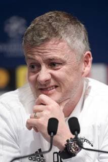 Ole Gunnar Solskjaer - entraineur (Man Utd) FOOTBALL : Conference de pressse Manchester Utd UEFA Champions league - J-1 - Paris - 05 03 2019 JBAutissier Panoramic 