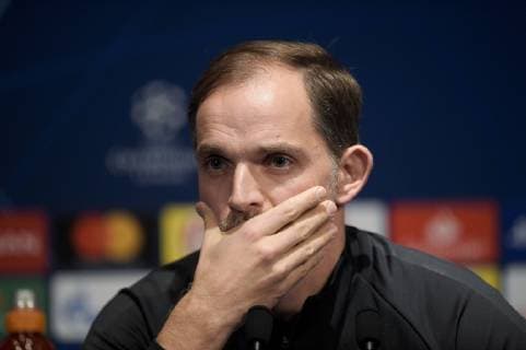 TUCHEL Thomas - entraineur (PSG) FOOTBALL : Conference de presse du PSG - UEFA Champions league - J-1 - Paris - 05 03 2019 JBAutissier Panoramic 