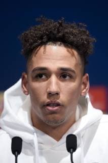 KEHRER Thilo (PSG) FOOTBALL : Conference de presse du PSG - UEFA Champions league - J-1 - Paris - 05 03 2019 JBAutissier Panoramic 
