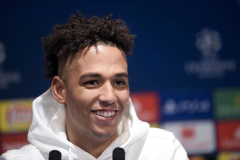 KEHRER Thilo (PSG) FOOTBALL : Conference de presse du PSG - UEFA Champions league - J-1 - Paris - 05 03 2019 JBAutissier Panoramic 