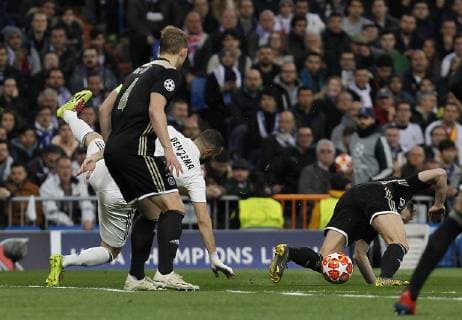 Soccer match between Real Madrid vs Ajax of the Champions League 2018 2019 held at the Santiago Bernabeu stadium in Madrid Photo Jose Cuesta 261 Cordon Press Cordon Press Press  xJosexLuisxCuestax xx