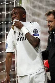 Vinicius Junior of Real Madrid during the UEFA Champions League round of 16 match between Real Madrid and Ajax Amsterdam at the Santiago Bernabeu stadium on March 05, 2019 in Madrid, Spain UEFA Champions League 2018 2019 xVIxVIxImagesx xMauricexvanxSteenxIVx 13823187