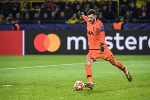 05 03 2019 xkvx Football UEFA Champions League Borussia Dortmund Tottenham Hotspur emspor v l Hugo Lloris Tottenham Hotspur DFL DFB REGULATIONS PROHIBIT ANY USE OF PHOTOGRAPHS as IMAGE SEQUENCES and or QUASI VIDEO Dortmund