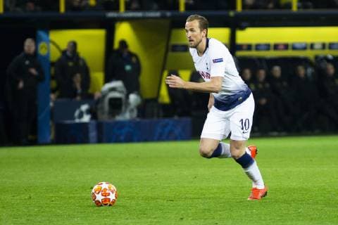 GER UEFA CL Borussia Dortmund vs. Tottenham Hotspur 05 03 2019 Signal Iduna Park Dortmund GER UEFA CL Borussia Dortmund vs. Tottenham Hotspur UEFA REGULATIONS PROHIBIT ANY USE OF PHOTOGRAPHS AS IMAGE SEQUENCES AND OR QUASI VIDEO picture shows Harry Kane Tottenham 10 on the way to 1 0 nordphotox xRauch nph00251