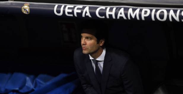 Real Madrid CF s Santiago Hernan Solari during UEFA Champions League match, Round of 16, 2nd leg between Real Madrid and AFC Ajax at Santiago Bernabeu Stadium in Madrid, Spain. March 05, 2019.  (20190305101)
