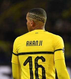 Football Champions League Round of 16 Borussia Dortmund Tottenham Hotspur on 05 03 2019 at Signal Iduna Park in Dortmund Manuel Akanji Dortmund with new hairstyle DFL Regulations prohibit any use of photographs as image sequences and or quasi video xMNx