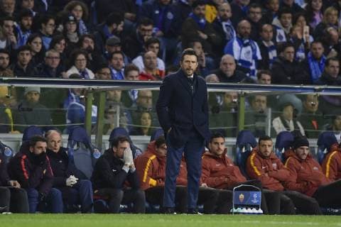 Photo Fabio Rossi AS Roma LaPresse 06 03 2019 Oporto (POR) Soccer Porto - Roma Champions League 2018 2019 2018 2019 - Estadio Do Dragao In the pic: Eusebio Di Francesco  Copyright: xLaPresse ASxRoma FabioxRossix