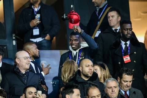 Paul Pogba during Round of 16, second leg of UEFA Champions League match between Paris Saint Germain and Manchester United ManU FC at the Parc des Princes, in Paris on March 6th, 2019.  Copyright: xAurelienxMorissardx