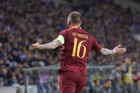 Photo Luciano Rossi AS Roma LaPresse 06 03 2019 Roma (Italia) Soccer Porto - AS Roma Uefa Champions League 2018 2019 - Dragao Stadium of Porto (Portogallo) In the pic: Daniele De Rossi  Copyright: xLucianoxRossixASxRomax