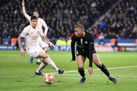 07 KYLIAN MBAPPE (PSG) FOOTBALL : Paris SG vs Manchester United ManU - Ligue des Champions - 06 03 2019 AnthonyBIBARD FEP Panoramic 