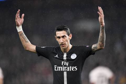 11 ANGEL DI MARIA (PSG) - JOIE - FAIR PLAY FOOTBALL : Paris SG vs Manchester United ManU - Ligue des Champions - 06 03 2019 AnthonyBIBARD FEP Panoramic 