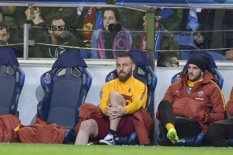 Photo Fabio Rossi AS Roma LaPresse 06 03 2019 Oporto (POR) Soccer Porto - Roma Champions League 2018 2019 2018 2019 - Estadio Do Dragao In the pic: Daniele De Rossi  Copyright: xLaPresse ASxRoma FabioxRossix