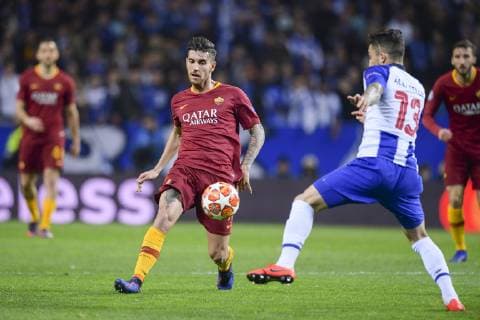 Photo Fabio Rossi AS Roma LaPresse 06 03 2019 Oporto (POR) Soccer Porto - Roma Champions League 2018 2019 2018 2019 - Estadio Do Dragao In the pic: Lorenzo Pellegrini  Copyright: xLaPresse ASxRoma FabioxRossix