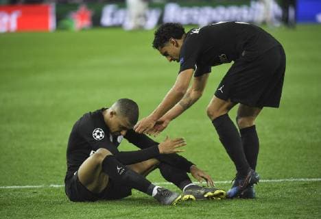 Deception de MBappe FOOTBALL : Paris Saint Germain vs Manchester United ManU Ligue des Champions - 06 03 2019 MAO Panoramic 