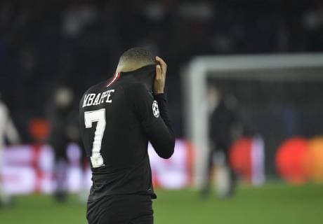 Deception de MBappe FOOTBALL : Paris Saint Germain vs Manchester United ManU Ligue des Champions - 06 03 2019 MAO Panoramic 