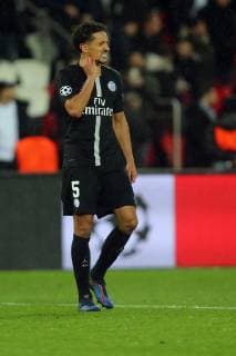 Paris France 06 03 2019 UEFA Champions League 2018 19 Season Round of 16 2nd leg Round of 16 Paris Saint Germain Manchester United Marquinhos PSG disappoints DeFodi541