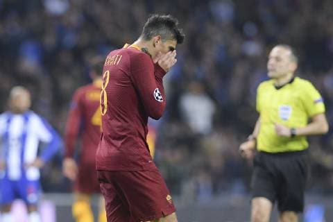 Photo Luciano Rossi AS Roma LaPresse 06 03 2019 Roma (Italia) Soccer Porto - AS Roma Uefa Champions League 2018 2019 - Dragao Stadium of Porto (Portogallo) In the pic: Diego Perotti  Copyright: xLucianoxRossix ASxRoma LaPressex