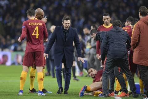 Photo Luciano Rossi AS Roma LaPresse 06 03 2019 Roma (Italia) Soccer Porto - AS Roma Uefa Champions League 2018 2019 - Dragao Stadium of Porto (Portogallo) In the pic: Eusebio Di Francesco  Copyright: xLucianoxRossix ASxRoma LaPressex