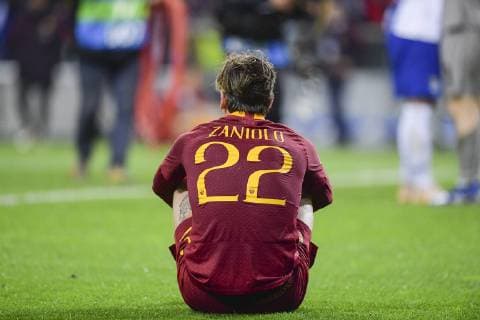Photo Fabio Rossi AS Roma LaPresse 06 03 2019 Oporto (POR) Soccer Porto - Roma Champions League 2018 2019 2018 2019 - Estadio Do Dragao In the pic: Nicol& xf2; Zaniolo  Copyright: xLaPresse ASxRoma FabioxRossix