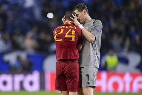 Photo Fabio Rossi AS Roma LaPresse 06 03 2019 Oporto (POR) Soccer Porto - Roma Champions League 2018 2019 2018 2019 - Estadio Do Dragao In the pic: Alessandro Florenzi disappointed  Copyright: xLaPresse ASxRoma FabioxRossix