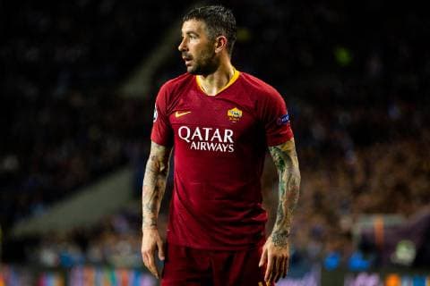 March 6, 2019 - Porto, Portugal - AS Roma s player Aleksandar Kolarov during the match against AS Roma for the UEFA Champions League round 16th 2nd leg at Dragon Stadium in Porto..Final Score: FC Porto 3-1 AS Roma UEFA Champions League: FC Porto vs AS Roma in Portugal - 06 Mar 2019 - ZUMAs197 20190306_zaa_s197_158 Copyright: xDiogoxBaptistax