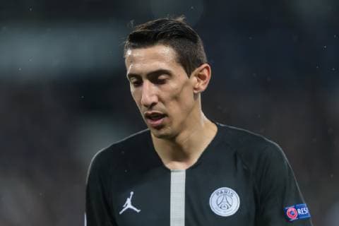 Paris France 06 03 2019 UEFA Champions League 2018 19 Season Round of 16 2nd leg Round of 16 16 Paris Saint Germain Manchester United Angel Di Maria PSG Watch DeFodi541
