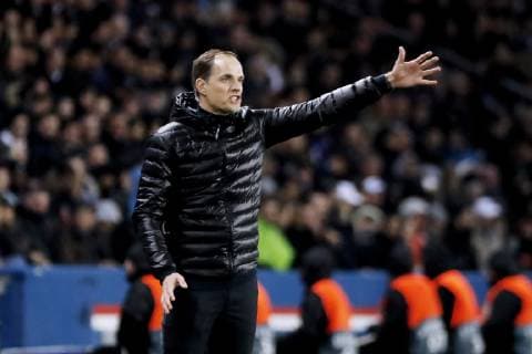 TUCHEL Thomas Trainer Team PSG UEFA Champions League Season 2018 2019 Round of 16 Game Paris St Germain PSG Manchester Unite 1 3 on 06 March 2019 in Paris