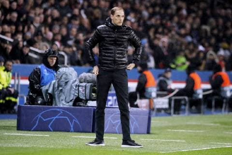 TUCHEL Thomas Trainer Team PSG UEFA Champions League Season 2018 2019 Round of 16 Game Paris St Germain PSG Manchester Unite 1 3 on 06 March 2019 in Paris