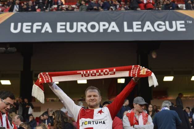 UEFA Europa League football match between Sevilla CF and Slavia Praga on March 7 2019 at Ramon Sanchez Pizjuan stadium in Sevilla Spain Cordon Press Cordon Press Press Press  xJOAQUINxCORCHEROxARCOSx xx