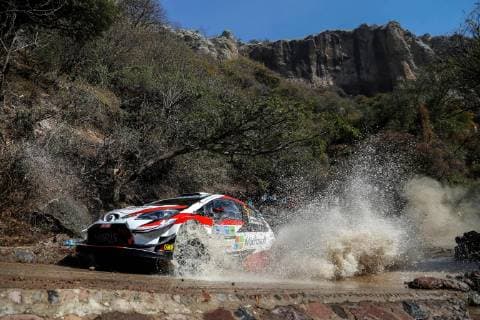 Sport Bilder des Tages British Kris Meeke drives his Toyota RC1 during the test round of the circuit during the 16th Guanajuato-Mexico Rally, in Guanajuato, Mexico, 07 March 2019. 16th Guanajuato Rally in Mexico !ACHTUNG: NUR REDAKTIONELLE NUTZUNG!  Copyright: xFranciscoxGuascox AME4051 20190307-636875966825869321