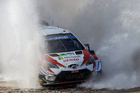 Sport Bilder des Tages Estonian Ott Tanak drives his Toyota Gazoo Racing WRT during the first stage of the Rally Guanajuato Mexico, Leon, Mexico, 08 March 2019. Rally Guanajuato Mexico 2019 !ACHTUNG: NUR REDAKTIONELLE NUTZUNG!  Copyright: xFranciscoxGuascox AME4952 20190309-636876979888721550