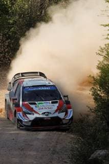 Finnish Jari-Matti Latvala drives his Toyota Gazoo Racing WRT during the first stage of the Rally Guanajuato Mexico, Leon, Mexico, 08 March 2019. Rally Guanajuato Mexico 2019 !ACHTUNG: NUR REDAKTIONELLE NUTZUNG!  Copyright: xFranciscoxGuascox AME4947 20190309-636876981122637316