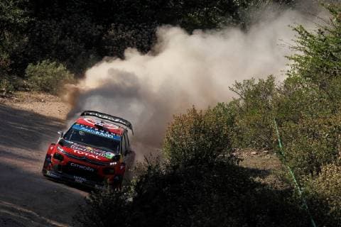 Finnish Esapekka Lappi drives his Citroen Total WRT during the first stage of the Rally Guanajuato Mexico, Leon, Mexico, 08 March 2019. Rally Guanajuato Mexico 2019 !ACHTUNG: NUR REDAKTIONELLE NUTZUNG!  Copyright: xFranciscoxGuascox AME4930 20190309-636876982347624120