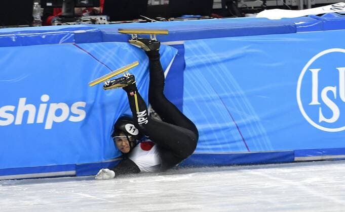 Sport Themen der Woche KW10 Sport Bilder des Tages 08-03-2019 SHORTTRACK: ISU WORLD SHORT TRACK SKATING CHAMPIONSHIPS:SOFIA Kazuki YOSHINAGA (JPN) Foto: SCS Soenar Chamid xVIxVIxImagesx xSoenarxChamidxsportfotografiexIVx 13845262