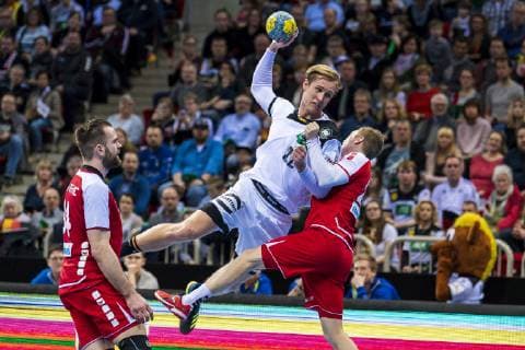 Düsseldorf Germany 09 March 2019 Handball DHB Men Laenderspiel 18 19 Germany vs Switzerland Marian Michalczik Germany GWD Minden Düsseldorf ISS Dome Nordrhein Westfalen Germany