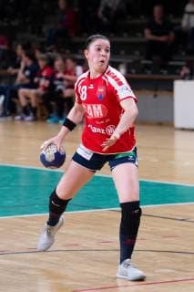 Lea Neubrander 18 Herrenberg 09 03 2019 Handball women Fuechse vs Herrenberg Final score 29 32 GER Berlin 9 3 19 Spreefuexxe vs Herrenberg women 2 BL Fuxxbau Soemmeringhalle Berlin Copyright: xEIBNER UwexKochx EP_UKH