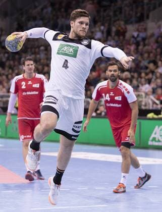 Handball international Germany vs Switzerland Germany Switzerland 27 29 Handball international Düsseldorf Johannes Golla