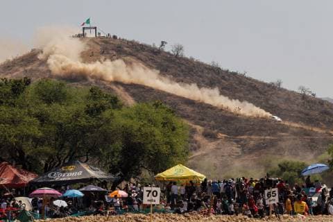 Finnish driver Jari-Matti Latvala and co-driver Miika Anttila drive their Toyota Gazoo Racing WRT, during the second stage of the XVI Guanajuato-Mexico Rally, in the El Brinco section of the city of Silao, Guanajuato, Mexico. Rally Mexico 2019 !ACHTUNG: NUR REDAKTIONELLE NUTZUNG!  Copyright: xFranciscoxGuascox AME5261 20190309-636877723620046538