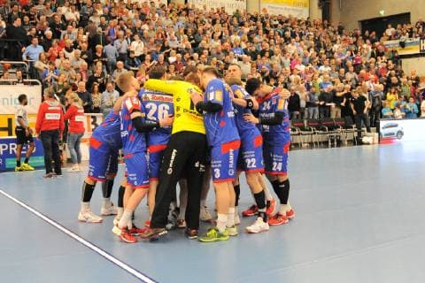 the winner of the Balinger Handball Mens Championship DKB 2 Bundesliga 09 03 2019 Photo TBaur Eibner HBW Balingen Weilstetten vs HSG Nordhorn Lingen Balingen Copyright: xEIBNER TobiasxBaurx EP_TBR