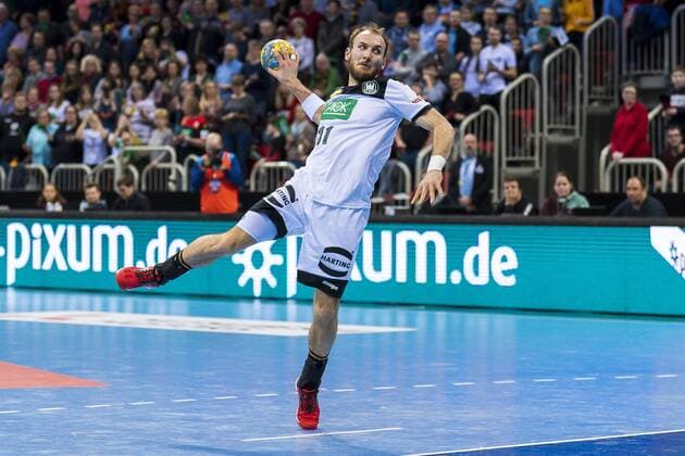 Düsseldorf Germany 09 March 2019 Handball DHB Men Laenderspiel 18 19 Germany vs Switzerland Marcel Schiller Germany Goeppingen Düsseldorf ISS Dome Nordrhein Westfalen Germany