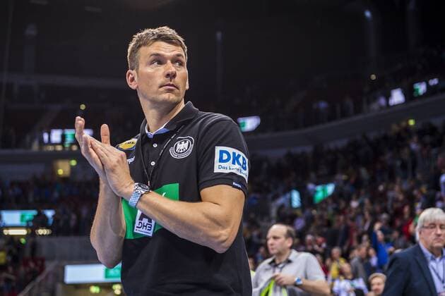 Düsseldorf Germany 09 March 2019 Handball DHB Men Laenderspiel 18 19 Germany vs Switzerland Coach Christian Prokop Germany Düsseldorf ISS Dome Nordrhein Westfalen Germany